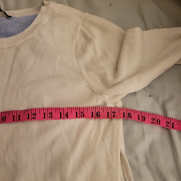 White knitted top size S - Picture 6 of 6